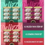 Reflex Plus Delizzia Yetişkin Kedi Maması 18 Li Karışık Set