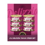 Reflex Plus Delizzia Yetişkin Tavuklu-Ciğerli Gravy Kedi Maması 6x85 gram