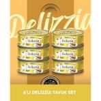 Reflex Plus Delizzia Yetişkin Tavuklu Pate Kedi Maması 6x85 gram