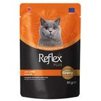 Reflex Plus Gravy Soslu Kedi Yaş Maması Kuzu Etli 85 Gr