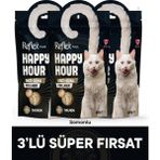 Reflex Plus Happy Hour Anti Aging Collagen Kedi Ödül Maması Seti 3x60 gr