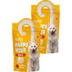 Reflex Plus Happy Hour Tavuk Etli ve Peynirli Seçici Kediler Için Kedi Ödülü 2 x 60GR