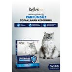Reflex Plus Hassas Kediler İçin Parfümsüz Topaklanan Kedi Kumu 10L