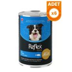 Reflex Plus Jöle İçinde Ton Balıklı Yetişkin Konserve Köpek Maması - 6 Adet 400 Gr