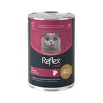 Reflex Plus Kuzulu Parça Etli 400 gr Kedi Konservesi