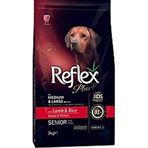 Reflex Plus Kuzulu ve Pirinçli Orta ve Büyük Irk 2x3 kg Yaşlı Köpek Maması