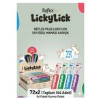 Reflex Plus Licky Lick Karma Paket Sıvı Kedi Ödülü 144'lü (2 Kutu x 72)
