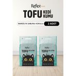 Reflex Plus Marsilya Sabunu Kokulu Tofu Kedi Kumu 7L x 2 Adet