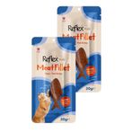 Reflex Plus Meat Fillet Kedi Ödülü, Ton Balığı, 30 gr, İkili Paket