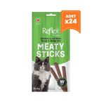 Reflex Plus Meaty Sticks Tavuklu ve Ördek Etli 3x5 gr 24 Adet Kedi Ödülü
