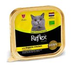 Reflex Plus Organic Gravy Soslu 85 gr Doğal Tavuklu Kedi Yaş Maması