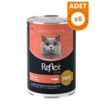 Reflex Plus Pate İçinde Somonlu Yetişkin Konserve Kedi Maması - 6 Adet 395 Gr