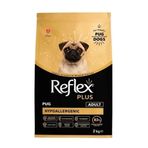 Reflex Plus Pug Hypoallergenic Tavuklu 2 kg Yetişkin Köpek Maması