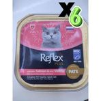Reflex Plus Somonlu Karidesli Kedi 6x85 gr Yaş Mama