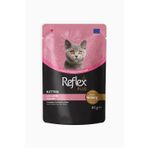 Reflex Plus Sos İçinde Et Parçacıklı Kuzu Etli 85 gr Yavru Kedi Maması