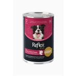 Reflex Plus Sos İçinde Et Parçacıklı Kuzu Etli ve Tatlı Patatesli 400 gr Yetişkin Köpek Maması