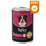 Reflex Plus Sos İçinde Kuzu Etli ve Tatlı Patatesli Yetişkin Konserve Köpek Maması - 6 Adet 400 Gr