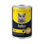 Reflex Plus Sos Içinde Tavuklu Yetişkin Konserve Kedi Maması 400