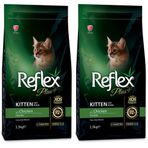 Reflex Plus Tavuk Etli Yavru Kedi Maması 1.5 kg (2 paketi)