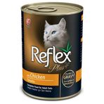 Reflex Plus Tavuklu Gravy 400 gr Yetişkin Kedi Konserve