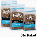 Reflex Somonlu Pirinçli Kısırlaşlaştırılmış Kedi Maması 3x 1kg (3kilo) 3 Li Fırsat Paketi