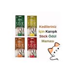 Reflex Stick Kedi Ödülü, Karma Paket, 3'lü x 4 Paket