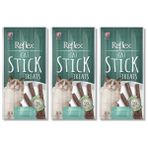 Reflex Tahılsız Kuzu Eti ve Kedi Çimli Stick Kedi Ödül Maması 3 x 5 gr x 3 Adet