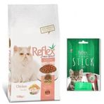 Reflex Tavuklu 1,5 Kg Yavru Kuru Kedi Maması + Reflex Stick
