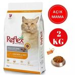 Reflex Tavuklu Kedi Maması 2 Kg Açık Mama - Taze Bölme 2 Paket