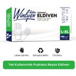 Reflex Winlyex Eldiven Çok Amaçlı Tek Kullanımlık Pudrasız Eldiven - 100'lü Kutu - XL