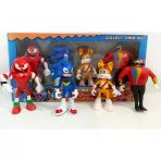 Refox Sonic Boom & Arkadaşları Figür Oyuncak Seti 4 Figür Bir Arada