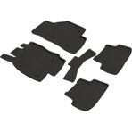 Refref Seat Leon 3 5f (13-19) Elite 4d Kauçuk Paspas - 4 Mevsim Koku Yapmaz Saf Kauçuk & Kaymaz Çivili Taban - Siyah