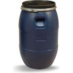 Refsan Mavi Plastik Varil - Bidon 60 Lt 634 mm Yükseklik ve 400 mm Çap Ölçülerinde