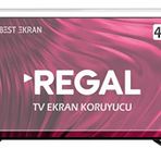 Regal 49R8560U Uyumlu Tv Ekran Koruyucu