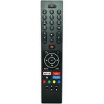 Regal 4K Smart Prime Video Tuşlu Siyah LED TV Kumandası