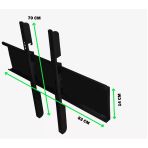 Regal 80" 85" İnç Tv Ler İçin Sabit Duvar Askı Aparatı