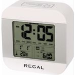 Regal F17/0301W Sensörlü Alarmlı Dereceli Termometreli Görmeyenler İçin Konuşan Masa Saati