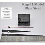 Regal Motoru Metal Akrep Yelkovan SESSİZ MEKANİZMA Duvar Saati