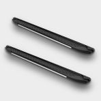 Regal Parts - Chevrolet Araç Alüminyum Yan Basamak - RPB010 Grey Black - UNIVERSAL - CHEVROLET-EQUİNOX (19+) KISA