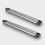 Regal Parts - Dacıa Araç Alüminyum Yan Basamak - RPB008 Sılver - DACIA- DUSTER (22+) ORTA