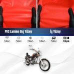 Regal Raptor Dd 100E Motosiklet Brandası Su Geçirmez Branda Kırmızı Branda Motor Branda Xxl - Bağlantı Klipsi