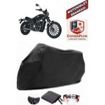 Regal Raptor Dd 250E-2A Branda Siyah Motosiket Brandası Motor Örtüsü Çadır Su Geçirmez Motosiklet Kılıfı Motor Brandası,lastikli,taşıma Torbalı - Arka Çanta UYUMSUZ