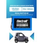 Regal Raptor M1 Uyumlu Batarya (Standart Kapasite) Lifepo4 72V 100AH Elektrikli Otomobil Bataryası