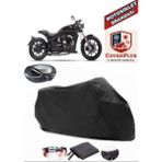 Regal Raptor Pilder 125 Branda Siyah Arka Çanta Uyumlu(Topcase) Motosiket Brandası Motor Örtüsü Çadır Su Geçirmez Motosiklet Kılıfı Motor Brandası,lastikli,taşıma Torbalı