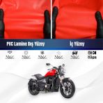 Regal Raptor Pılder 250 Motosiklet Brandası Su Geçirmez Branda Kırmızı Branda Motor Branda Xl - Bağlantı Klipsi