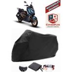 Regal Raptor XSUV125 Branda Siyah Motosiket Brandası Motor Örtüsü Çadır Su Geçirmez Motosiklet Kılıfı Motor Brandası,lastikli,taşıma Torbalı - Arka Çanta UYUMSUZ