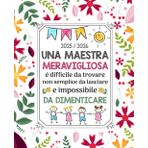 Regalo Maestra Agenda 2025 2026: Asilo nido, scuola dell'infanzia e elementare | Settimanale e mensile