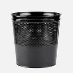 Regalux Metal Siyah Çöp Kovası