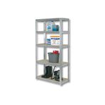 Regalux Metal Sunta 180x90x40 cm Gri 5 Katlı Raf