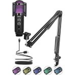 Regard Rgb Set USB Ekholu Oyuncu ve Yayıncı Mikrofonu (Kayıt Gaming Tiktok Twitch Canlı Yayın Discord Youtube)